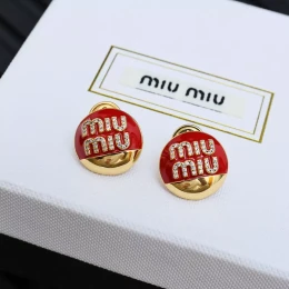 miu miu boucles doreilles pour femme s_12b0302